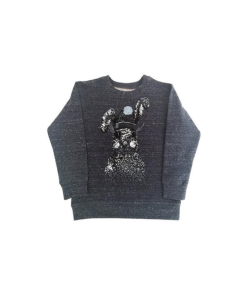 HEBE - sweater - konijn - donker blauw - Eileen4Kids