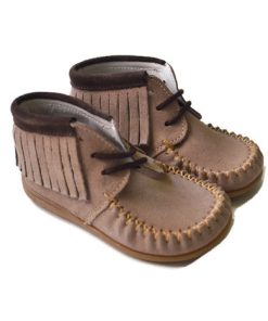 Bardossa - kinderschoen - Kimba Serraje taupe moka - bruin - Eileen4Kids