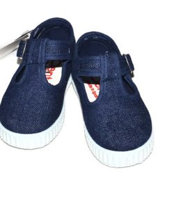 Cienta canvas kinderschoen denim - Eileen4Kids