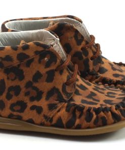 Bardossa - babyschoenen - Kimba - Leopardo camel - Eileen4Kids