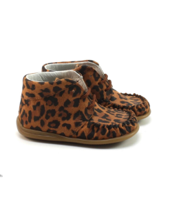 Bardossa - babyschoenen - Kimba - Leopardo camel - Eileen4Kids