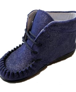 Bardossa - kinderschoen - Kimba - glitter blauw - Eileen4Kids