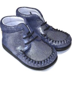 Bardossa - kinderschoen - Kimba - glitter blauw - Eileen4Kids