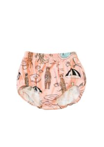 HEBE - korte broek - pool print - roze - Eileen4Kids