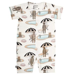 HEBE - romper - pool print - Eileen4Kids