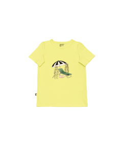 HEBE - t-shirt - korte mouwen - geel - Eileen4Kids