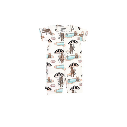 HEBE - romper - pool print - Eileen4Kids