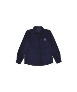 HEBE - shirt - corduroy - donker blauw - Eileen4Kids