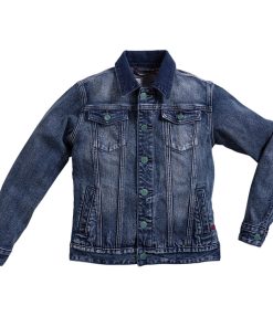 Blue Barn Jeans - spijkerjasje - dirty stone - lichte wassing - Eileen4Kids