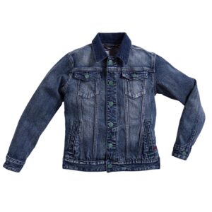 Blue Barn Jeans - spijkerjasje - dirty stone - lichte wassing - Eileen4Kids