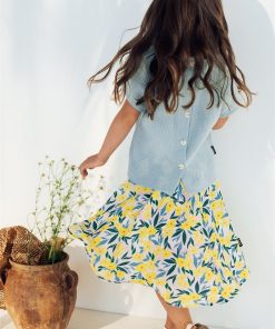 HEBE - rok - bloemenprint - Eileen4Kids