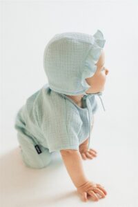 HEBE - newborn muts - mousseline mint - Eileen4Kids