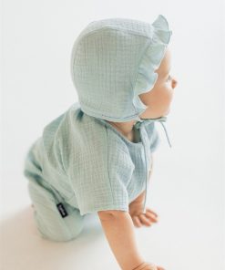 HEBE - newborn muts - mousseline mint - Eileen4Kids