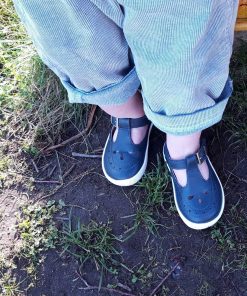 OLD SOLES - T-band kinderschoen - navy - Eileen4Kids