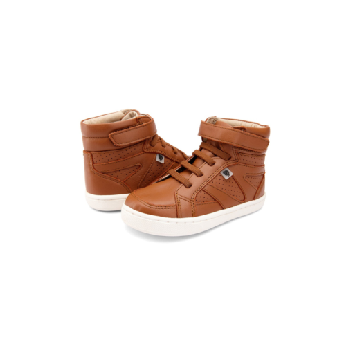 OLD SOLES - kinderschoen - hoge sneakers - starter shoe - tan - Eileen4Kids