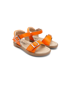 OLD SOLES – kinderschoen -sandaal – Nevana Neon Orange - Eileen4Kids