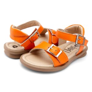 Old Soles - kinderschoen -Nevana Neon Orange sandaal - Eileen4Kids