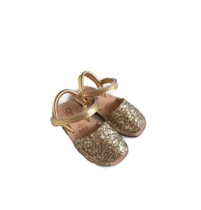 Cienta - kinderschoen - sandaal - glitter goud - Eileen4Kids