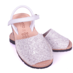 Cienta - sandaal glitter wit - Eileen4Kids