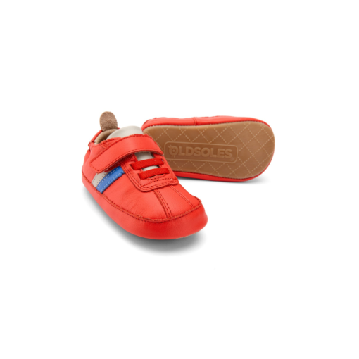 OLD SOLES - kinderschoen - lage sneakers - rood - Eileen4Kids