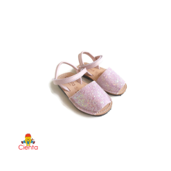 Cienta - kinderschoen - sandaal - glitter roze - Eileen4Kids