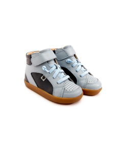 OLD SOLES - kinderschoen - hoge sneakers - spartan - dusty blue navy - Eileen4Kids