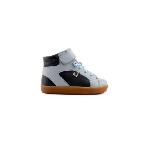 OLD SOLES - kinderschoen - hoge sneakers - spartan - dusty blue navy - Eileen4Kids