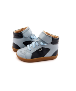 OLD SOLES - kinderschoen - hoge sneakers - spartan - dusty blue navy - Eileen4Kids