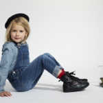 OLD SOLES - kinderschoen - swagger - navy tie dye - Eileen4Kids