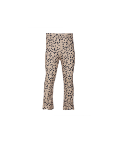 Kiezeltje - flared broek - beige - Eileen4Kids