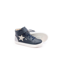 OLD SOLES – kinderschoen – champster – navy/zilver/grijs - Eileen4Kids