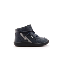 OLD SOLES – kinderschoen – hoge sneakers – light the ground – navy - Eileen4Kids