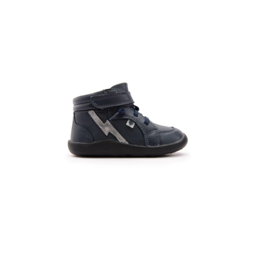 OLD SOLES – kinderschoen – hoge sneakers – light the ground – navy - Eileen4Kids