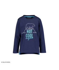 Blue Seven - jongens shirt - donkerblauw - Eileen4Kids