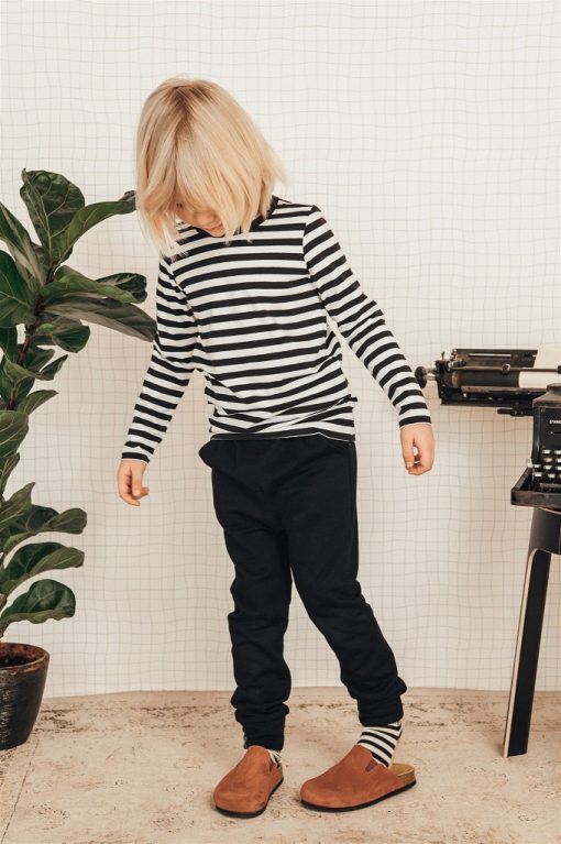 HEBE - joggingbroek - zwart - Eileen4Kids