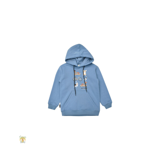 HEBE - hoodie - blauw - Eileen4Kids