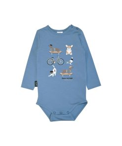 HEBE - romper - nice journey - blauw - Eileen4Kids