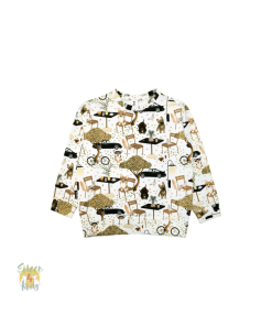 HEBE - sweater - cafe print - Eileen4Kids