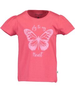 Blue Seven - T-shirt - azalea - Eileen4Kids