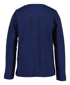 Blue Seven - shirt lange mouwen - berry - blauw - Eileen4Kids