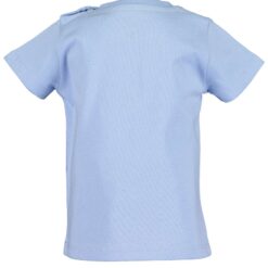 Blue Seven - T-shirt - happy bee -blauw - Eileen4Kids