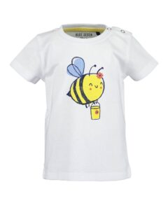 Blue Seven - meisjes t-shirt wit - Eileen4Kids