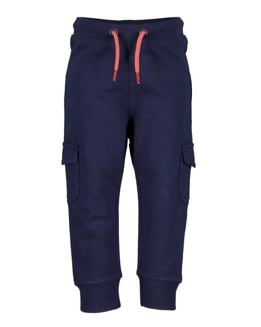 Blue Seven - effen blauwe joggingbroek - Eileen4Kids