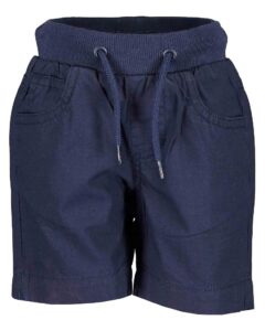 Blue Seven - effen blauwe korte broek - Eileen4Kids