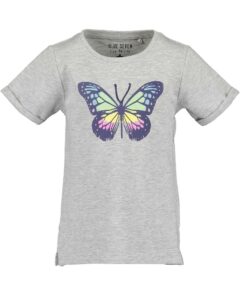 Blue Seven - meisjes shirt korte mouwen - grijs - Eileen4Kids