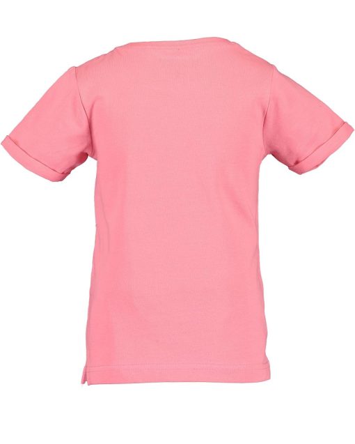 Blue Seven - meisjes shirt korte mouwen - zalm