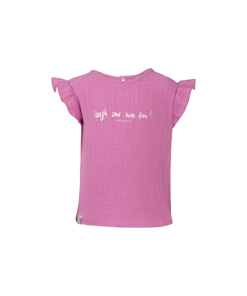 Kiezeltje - shirt - pinklila - Eileen4Kids