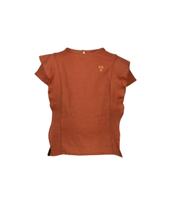 Kiezeltje - blouse - roest - Eileen4Kids