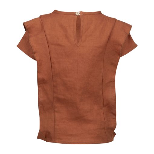 Kiezeltje - blouse - roest - Eileen4Kids