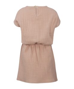 Kiezeltje - jurk - vintage pink - Eileen4Kids